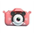 Camera + Mickey Silicone Case (Pink)