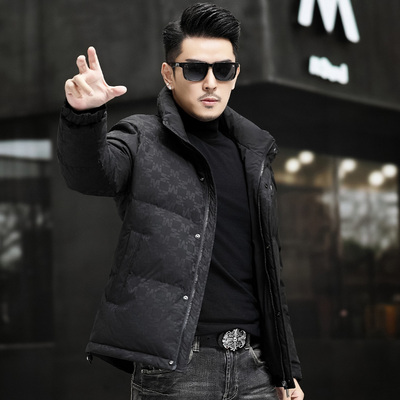 花花公子羽绒服男士2025冬季新款