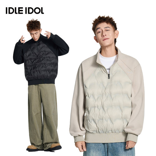 idleidol轻薄保暖羽绒服