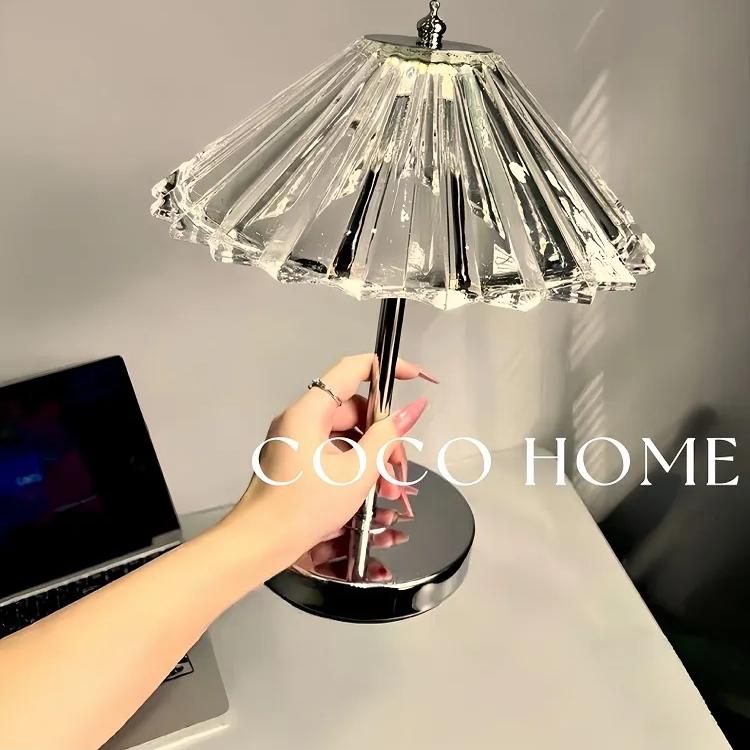 简约北欧水晶装饰台灯