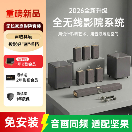 适配坚果卡拉OK全套全无线音响