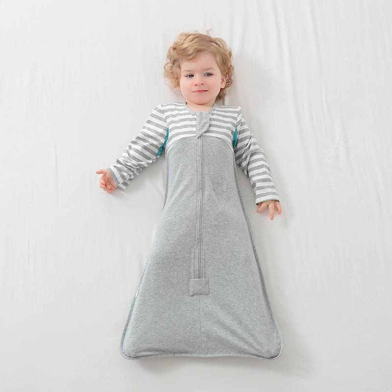 Baby sleeping bag cotton newborn breathable baby anti-stunni