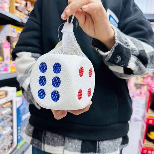 麻将捏捏乐海绵慢回弹大号骰子解压神器减压发泄创意玩偶摆件玩具