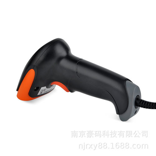 新品HT-201有线二维码扫描枪微信支付收款扫码枪