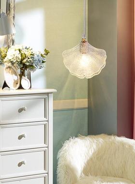 小吊灯灯现代简约床头馨灯吧台小吊厅WMQ书房家用氛围具温LE餐D灯