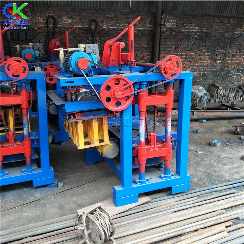 建筑工程水泥砖制成机 四柱导向蒸压灰砂砖制砖机 加气混凝土制砖