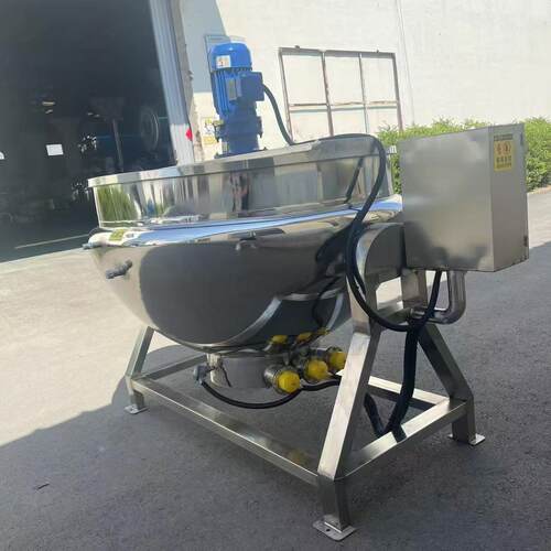 烧鸡鸭脖煮锅厂家直糖销夹层锅卤RCJ熬夹层锅 枇杷膏梨膏酱果熬制
