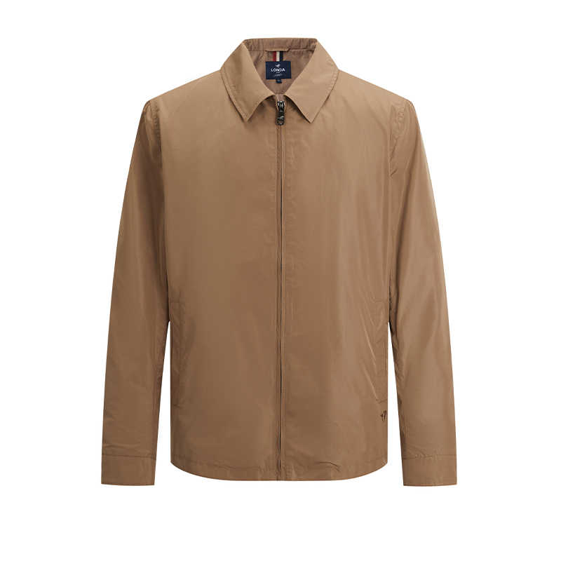 伦德马翻领高端秋季商务夹克外套