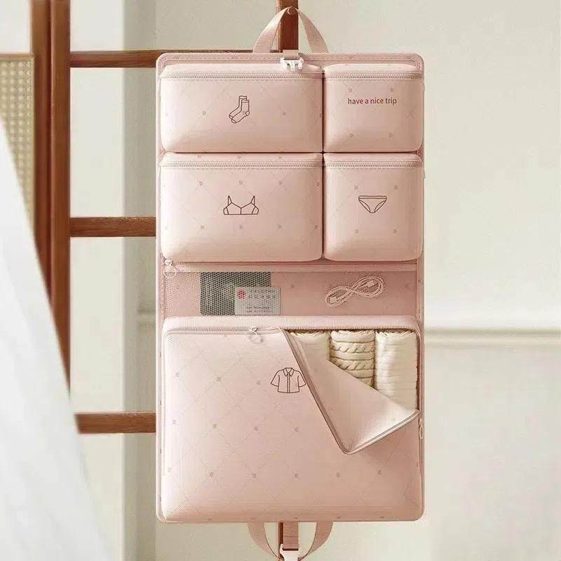 日本新款旅行包行李箱收纳袋整理衣物内衣衣服内裤出门挂墙便携带,收纳整理,其他收纳袋,淘宝优惠券,粉丝福利购,淘宝优惠卷