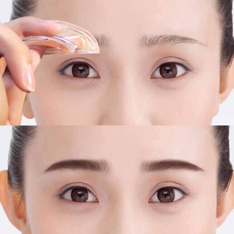 防推懒人眉毛印章眉粉水防荐脱汗初学者VHN眉粉不色画眉女