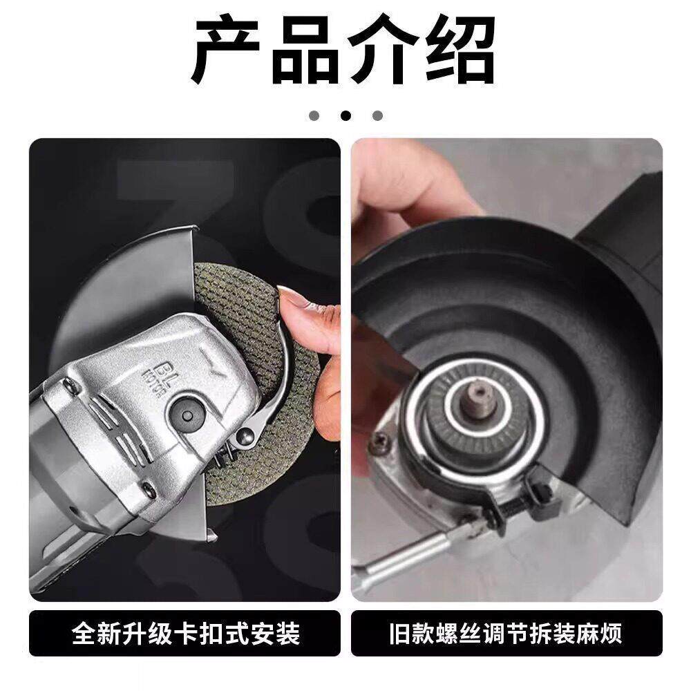 角磨机隔防护罩加无品牌/厚通用尘砂轮包床10型0磨光机角磨机配件