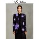 女士西装 DALIO精纺羊毛原创印花立裁廓形修身 刘晓庆同款