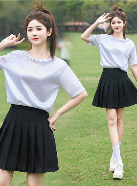 学生啦啦操服装运动会开幕式啦啦队套装韩版爵士舞蹈服女篮球宝贝