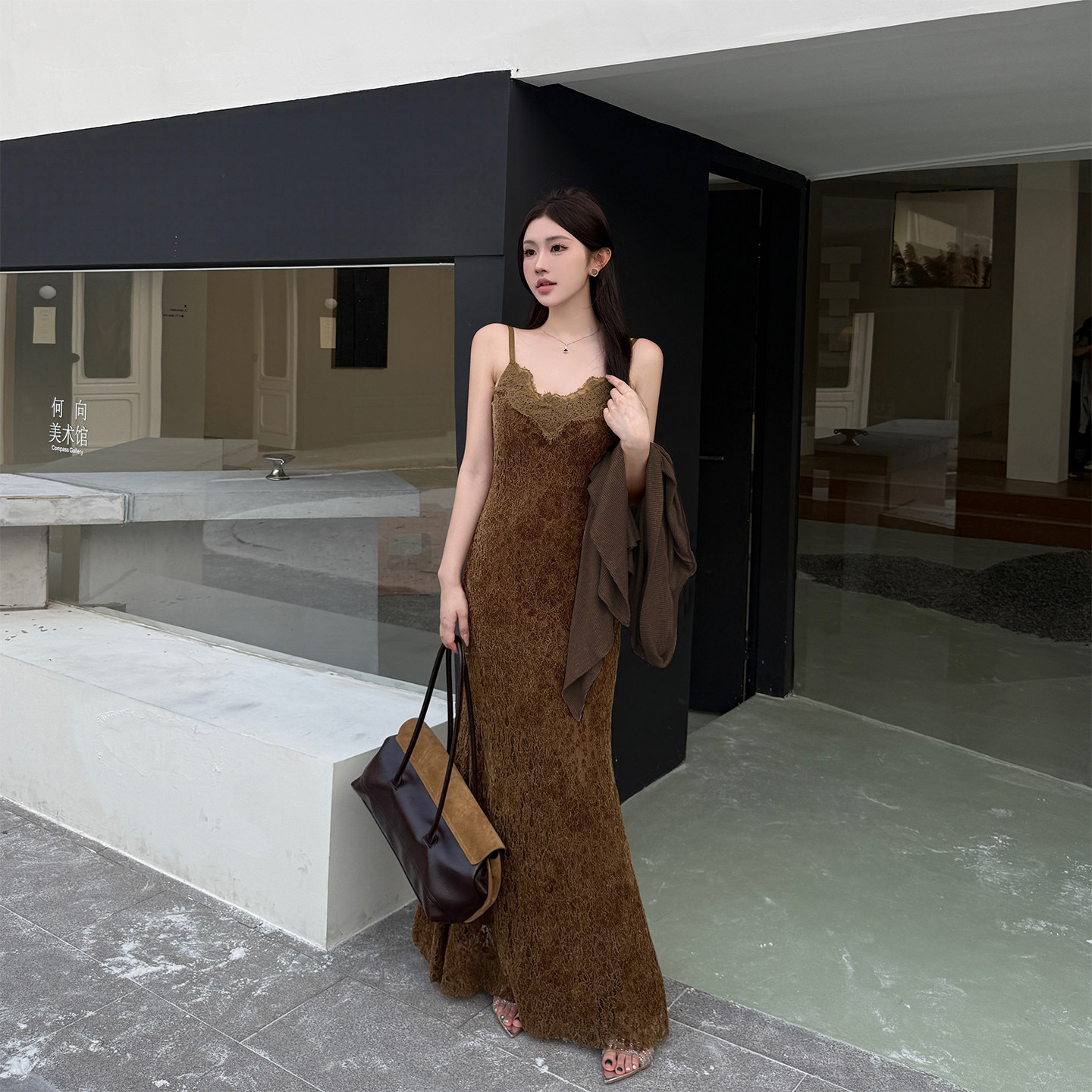 小可wiwi法式复古蕾丝吊带连衣裙秋季新款收腰显瘦气质内搭打底裙,女装/女士精品,连衣裙,淘宝优惠券,粉丝福利购,淘宝优惠卷