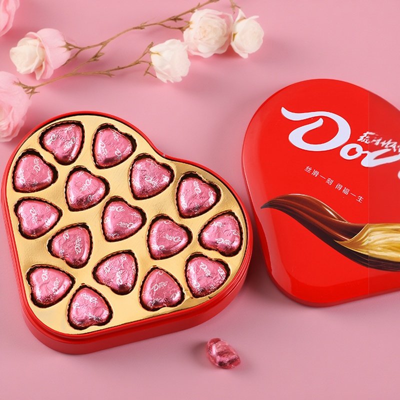 德芙心语巧克力38女神节礼物结婚订婚满月周岁伴手礼回礼喜糖礼盒