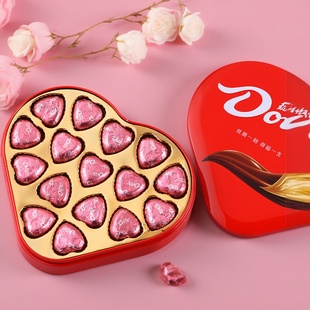 德芙心语巧克力礼盒装送老婆女友闺蜜朋友礼物结婚订婚满月伴手礼