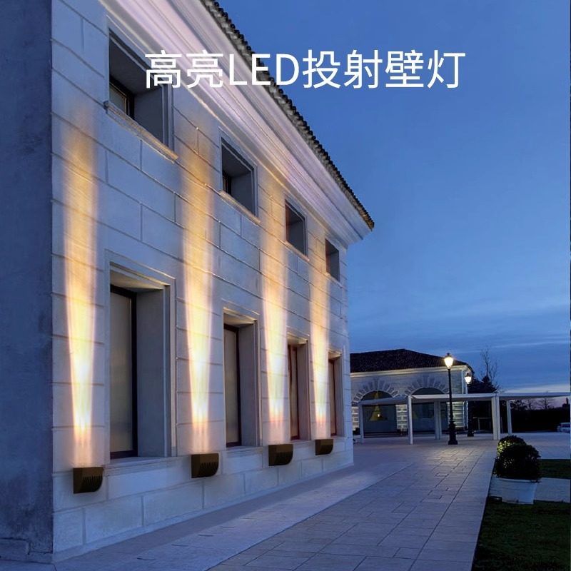 led一束光新款罗马柱聚光射灯户外防水聚光灯远程投光洗墙灯超远