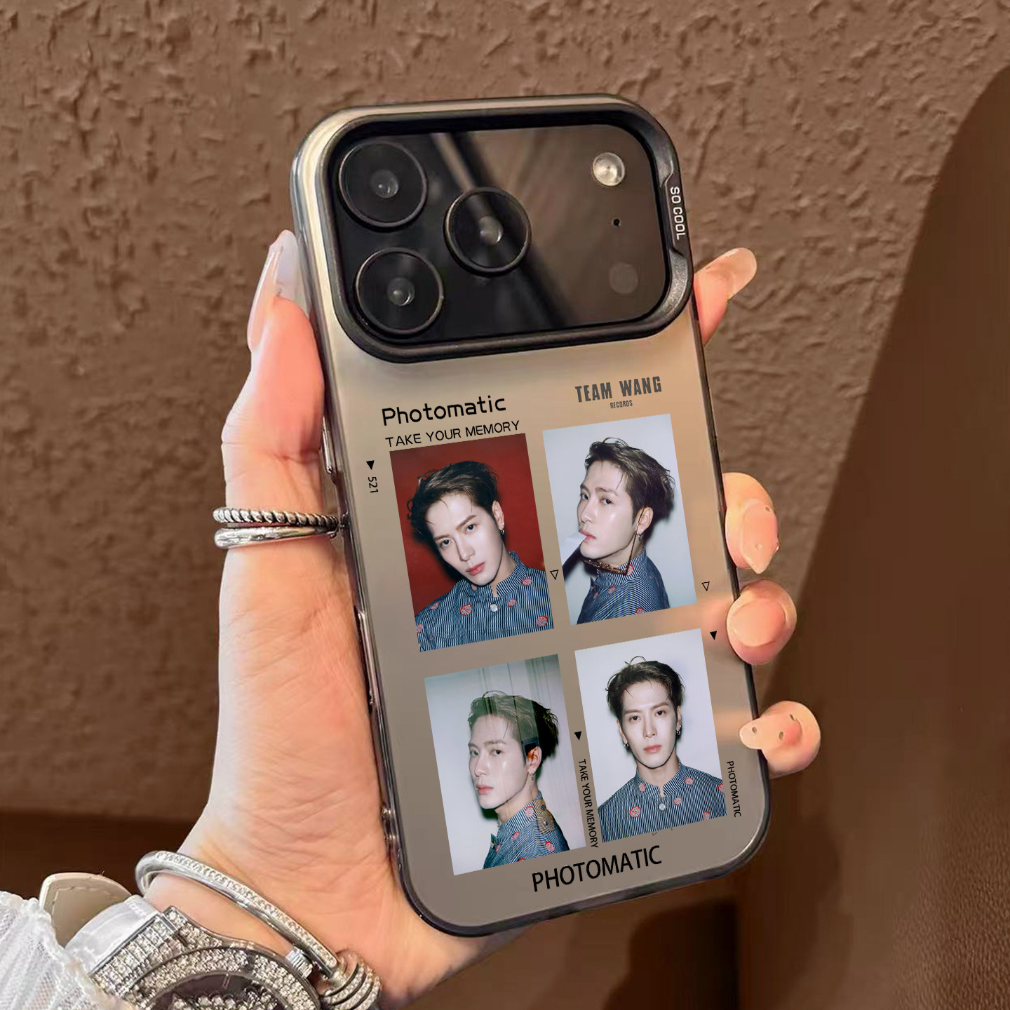 王嘉尔撕拉照手机壳适用苹果17手机保护套/壳
