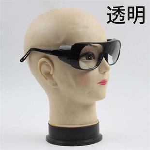 电焊眼镜焊工专用墨镜焊接打磨防电弧防飞溅透明平光男劳保护目镜