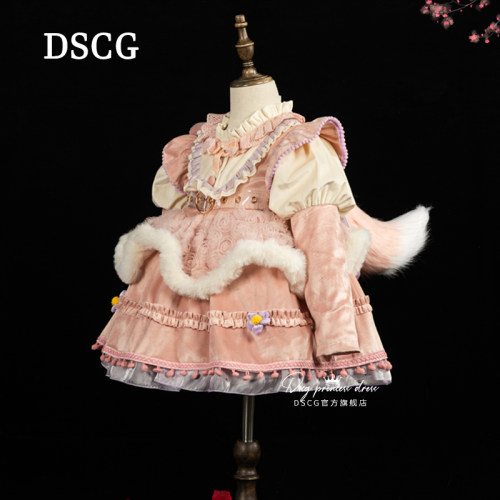 玲娜贝儿女童洛丽塔公主裙蓬蓬裙