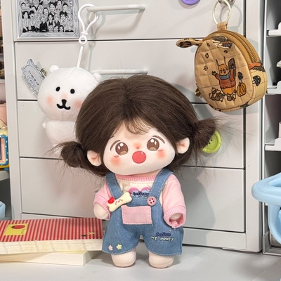 【现货】20cm娃衣无属性棉花娃娃衣服帽子玩偶无属性棉花娃衣冬天