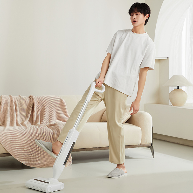 家用洗地机无线智能低噪音除菌去污沿边自清洁扫吸一体机厂家直销