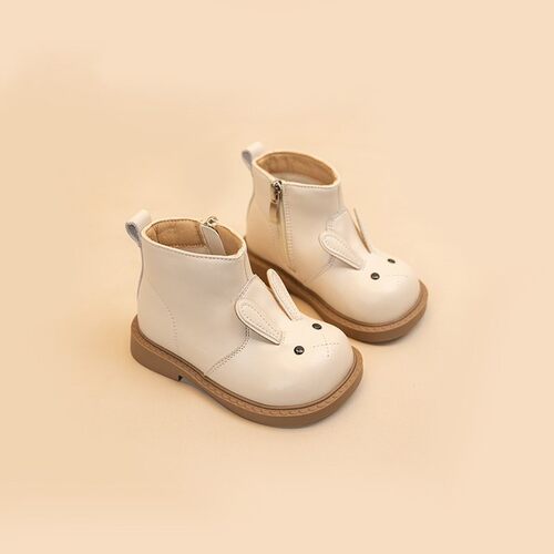 限时抢购女童宝宝可爱兔子皮靴