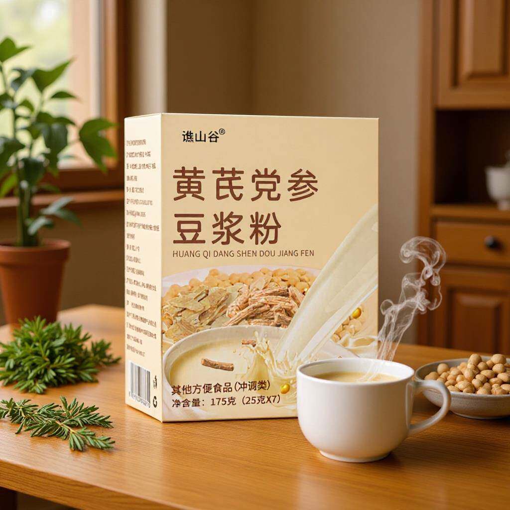 谯山谷黄芪党参豆浆粉代餐便携零食山药厂家营养早餐方便nv42