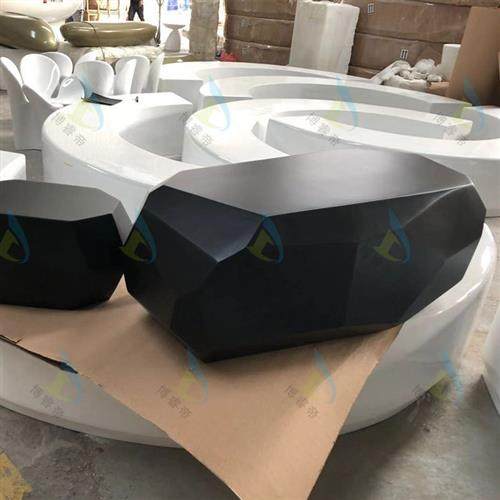 玻璃钢宝石坐凳商场椅影院休息区座椅室内外装饰美陈凳子商用级,商业/办公家具,商业美陈,淘宝优惠券,粉丝福利购,淘宝优惠卷