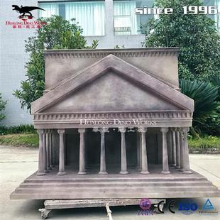 廠家定制玻璃鋼微縮景觀模型世界各地著名景觀建筑物模型來圖定制
