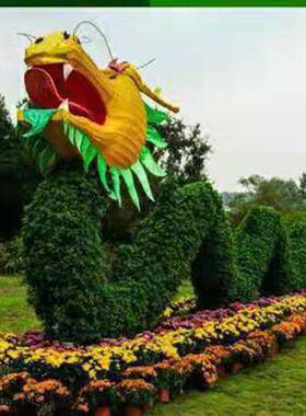 仿真绿雕制作大型仿真绿雕植雕树街道市公园绿雕景观绿雕龙动物