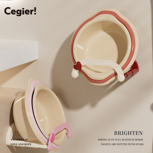 Cegier无痕吸盘伸缩架沥水架壁挂