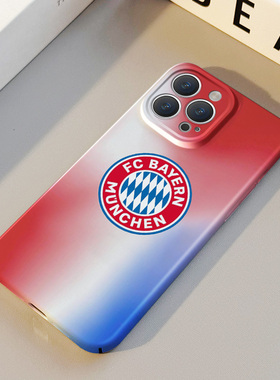 拜仁慕尼黑队标 适用苹果华为iPhone16ProMax手机保护外壳15Plus 14 13 12 17 XsMax女Pura70创意情侣不撞壳