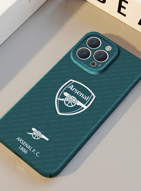 足球阿森纳 适用苹果华为iPhone16ProMax手机保护外壳15Plus 14 13 12 17 XsMax女Pura70创意情侣高级不撞壳