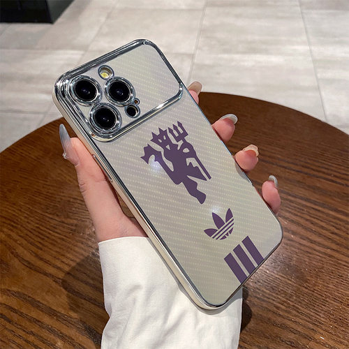 创意曼联球队 适用苹果华为iPhone17ProMax手机保护外壳16电镀大视窗15Plus新款14 13情侣12 11女Pura80男