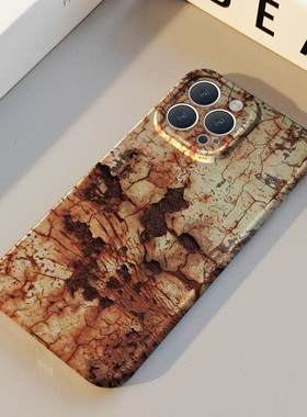 铁片金属 适用苹果华为iPhone16ProMax手机保护外壳15Plus 14 13 12 17 XsMax女Pura70视觉创意情侣不撞壳男