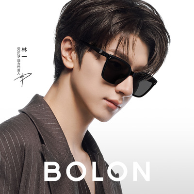 【林一同款】暴龙眼镜2026新品偏光墨镜男防紫外线太阳镜女BL3203