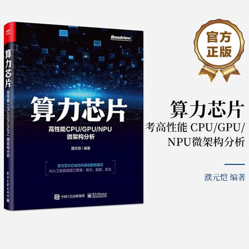 算力芯片濮元恺电子工业出版社