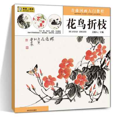 青藤国画入门教程花鸟折枝人