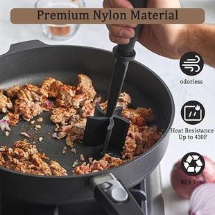 料理刮刀碎肉切PLO碎器搅碎拌铲跨境手现货 持肉类切器式