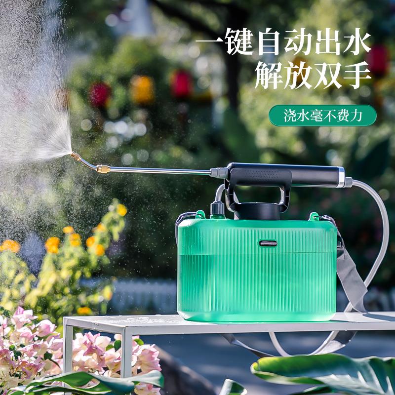 款电打MBQ药喷雾器农用高压打药家新消毒充电喷洒水壶动浇花用锂