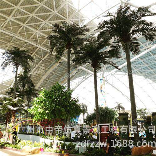 大型室内外仿生乔木假植仿真椰子树热带海南风景大王椰景观绿化
