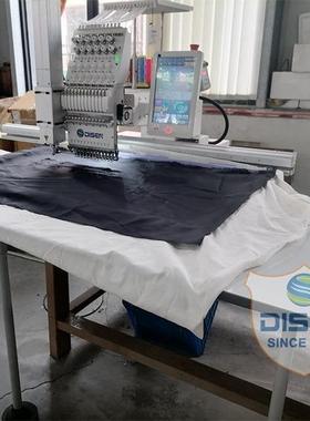 12e针单头全自动电脑花机带激光刺绣机laGA1201LAse绣r mbroide r