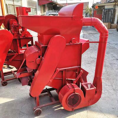 双轨除壳尘花生剥ZPE机 花生种子壳脱机 油用坊除尘脱皮机