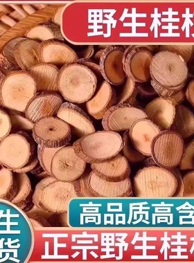 桂枝中药材正品官方旗舰店特级桂枝批发泡茶泡水喝桂枝段泡香料