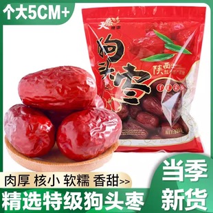 陕西狗头枣特级大枣官方旗舰店特产狗头枣大枣红枣休闲零食送礼