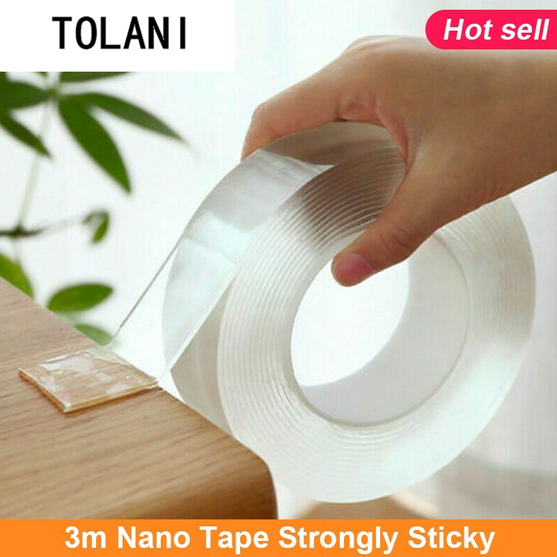 3m Nano Tape Strongly Sticky Double-Sided Adhesive Washable