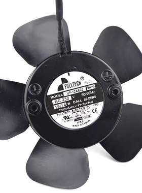 福佑UF12AE23BWHN无框FULLTECH主轴马达风机IP55防水散热风扇