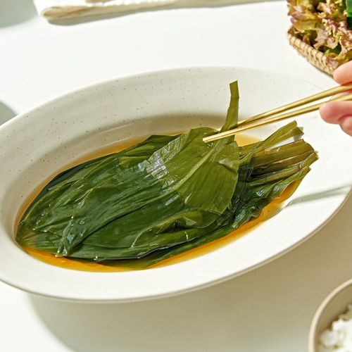 韩式烤肉日料素餐厅商用山葱新叶