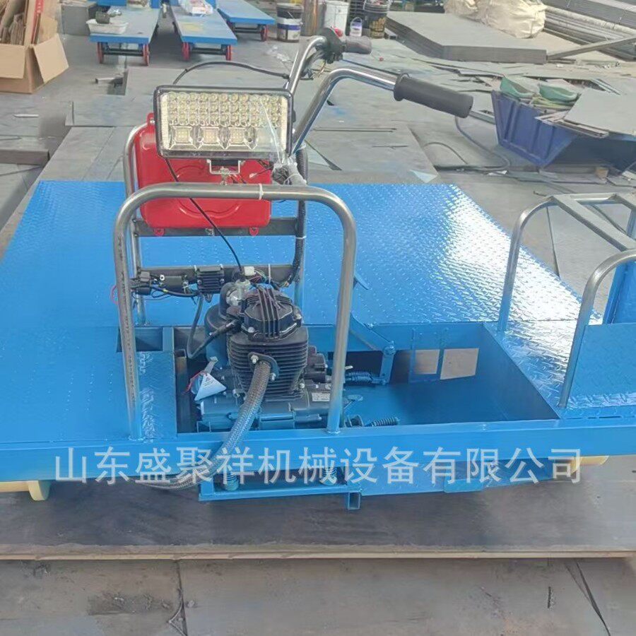 铁路电动平板车火车轨道运输车铁路无动力手推车施工搬运车巡检车